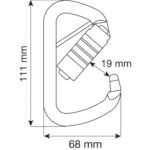 Conector Acero D Plus 3Lock Pin C.A.M.P - Imagen 3