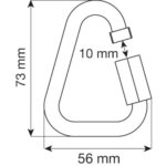 Conector Delta Quick Link Stainless 8 mm C.A.M.P - Imagen 2